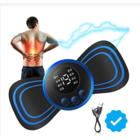 Massageador Elétrico por Impulso Elétrico! Cervical, Lombar e Corpo EMS