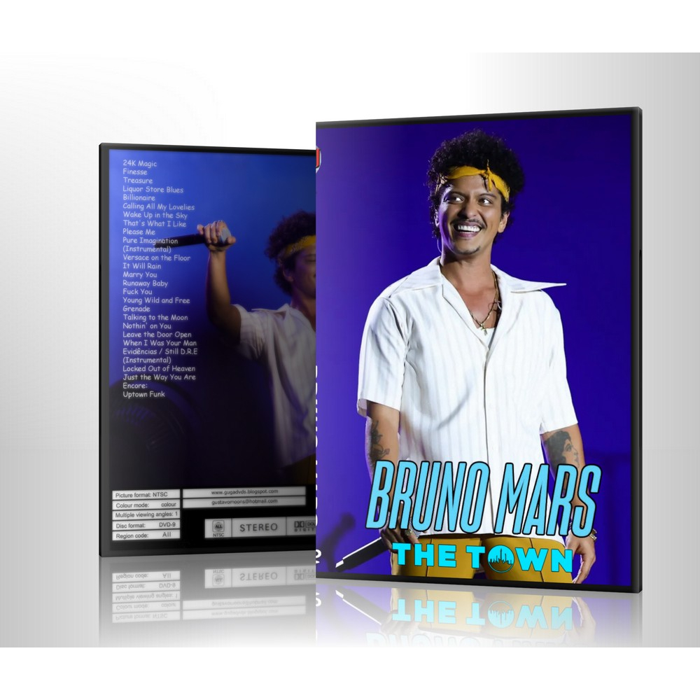 DVD Bruno Mars The Town 2023 Primeira Noite