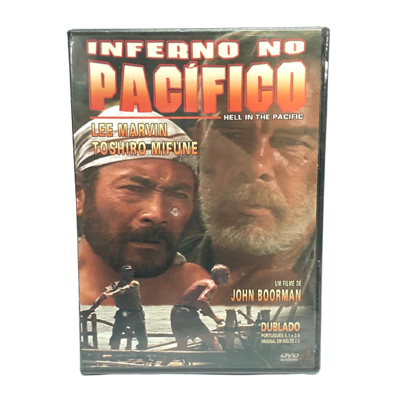 Dvd Inferno No Pacífico John Boorman Dublado