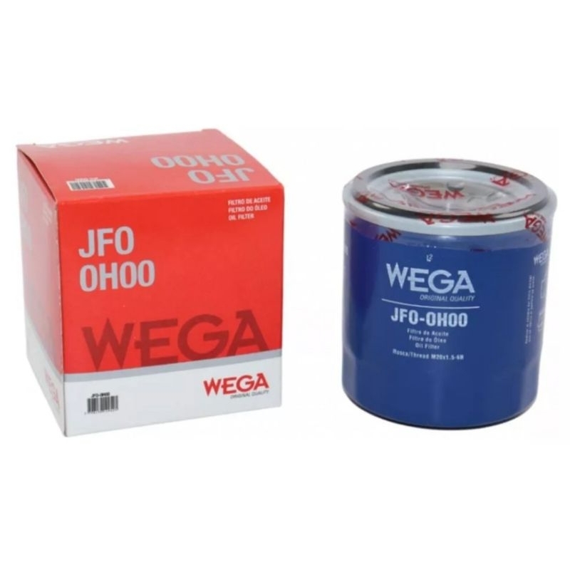 FILTRO DE ÓLEO WEGA JFO0H00 CRETA, HB20, VERSA, CAPTUR, STONIC, DUSTER em Oferta na Shopee