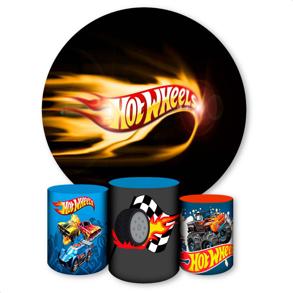 Painel Redondo e Capas de Cilindro Sublimado Tema HTW em Oferta na Shopee