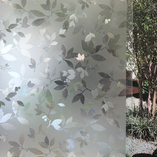 Pelicula Adesiva Eletrostatica 3D no Modelo Vidro Folhas Diversas para Portas ou Janelas em Oferta na Shopee