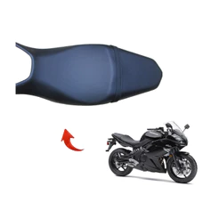Capa do Banco Kawasaki Ninja 650 Com Cinta de 2009 a 2012 - Lisa / Antiderrapante / Carbono