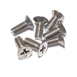 Parafuso Maquina Chato Philips M4x6mm Inox