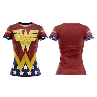 Camiseta BABYLOOK Mulher Maravilha em Oferta na Shopee