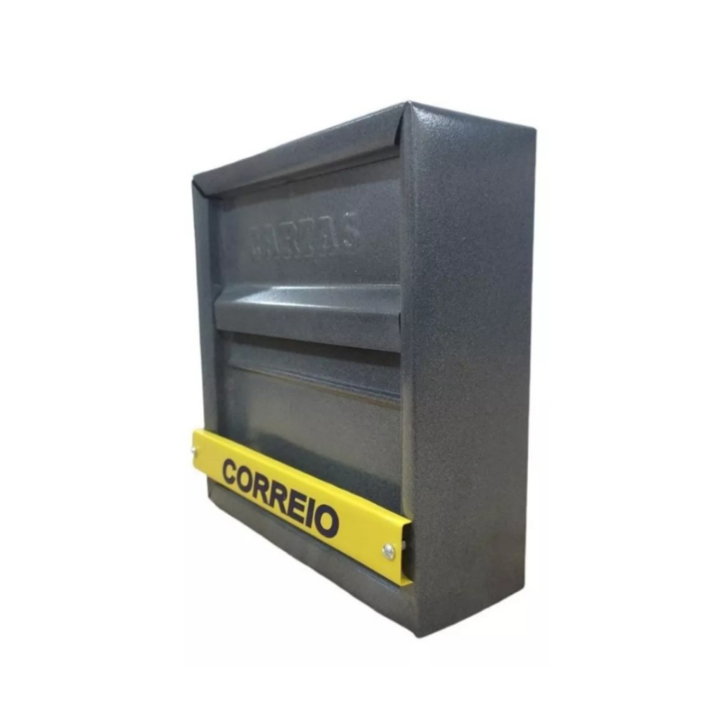 Caixa De Correio Carta Grade Horizontal, Portão Básica em Oferta na Shopee