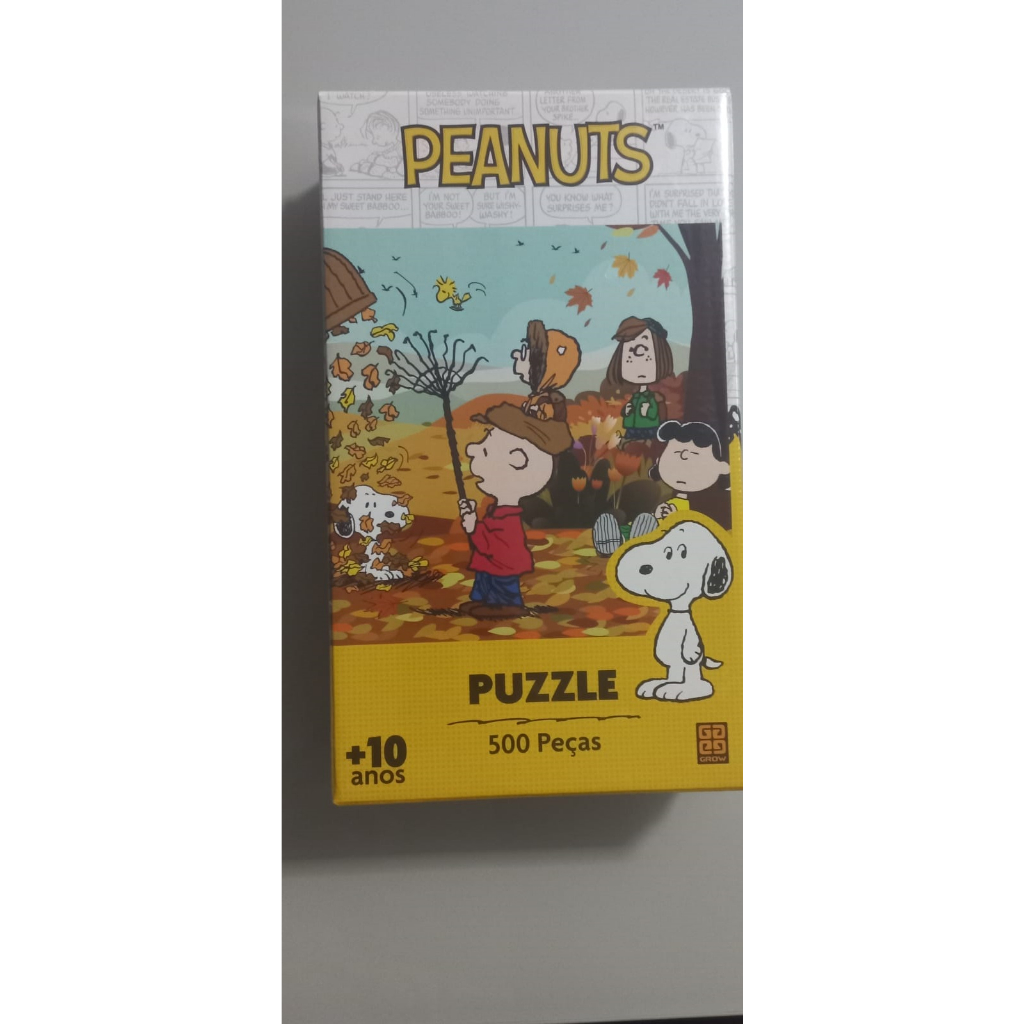 Puzzle 500 peças Snoopy - Peanuts