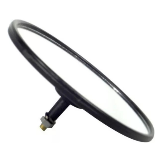 Retrovisor Externo Redondo 120mm Plano Jeep Willys — imagem 2 de 2