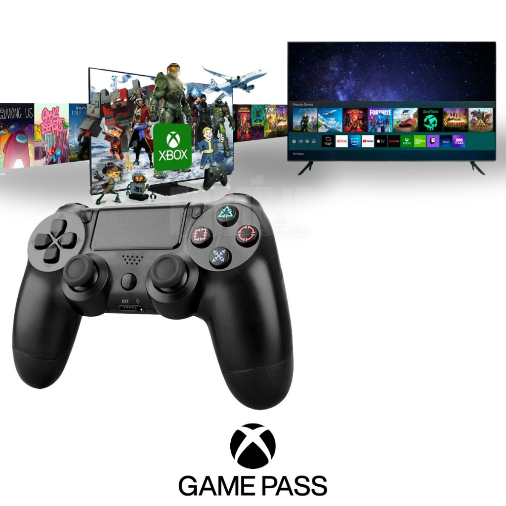 Controle Tv Samsung Au7700 Bu8000 Gaming Hub,xbox Game Pass