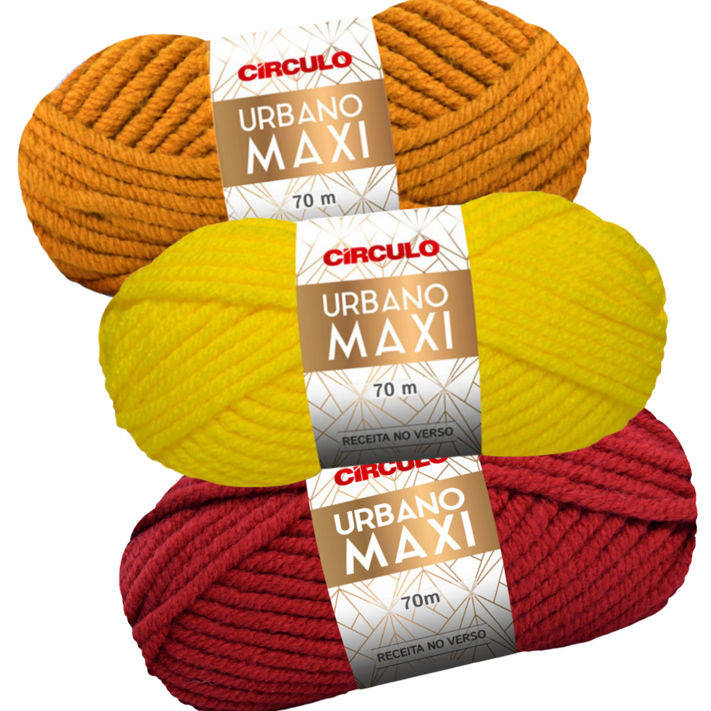 Lã Urbano Maxi Tricô Circulo Novelo 70m 100g (1429 Tex)
