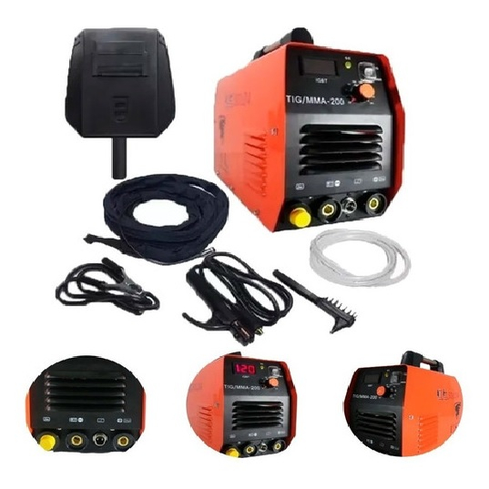 Maquina Solda Inversora Tig mma 200 Alta Frequencia 220v-usk