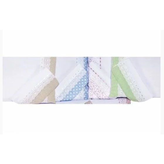 Imagem Capa para Colchonete de Bebê com Fronha 02 Peças - Diversas Cores