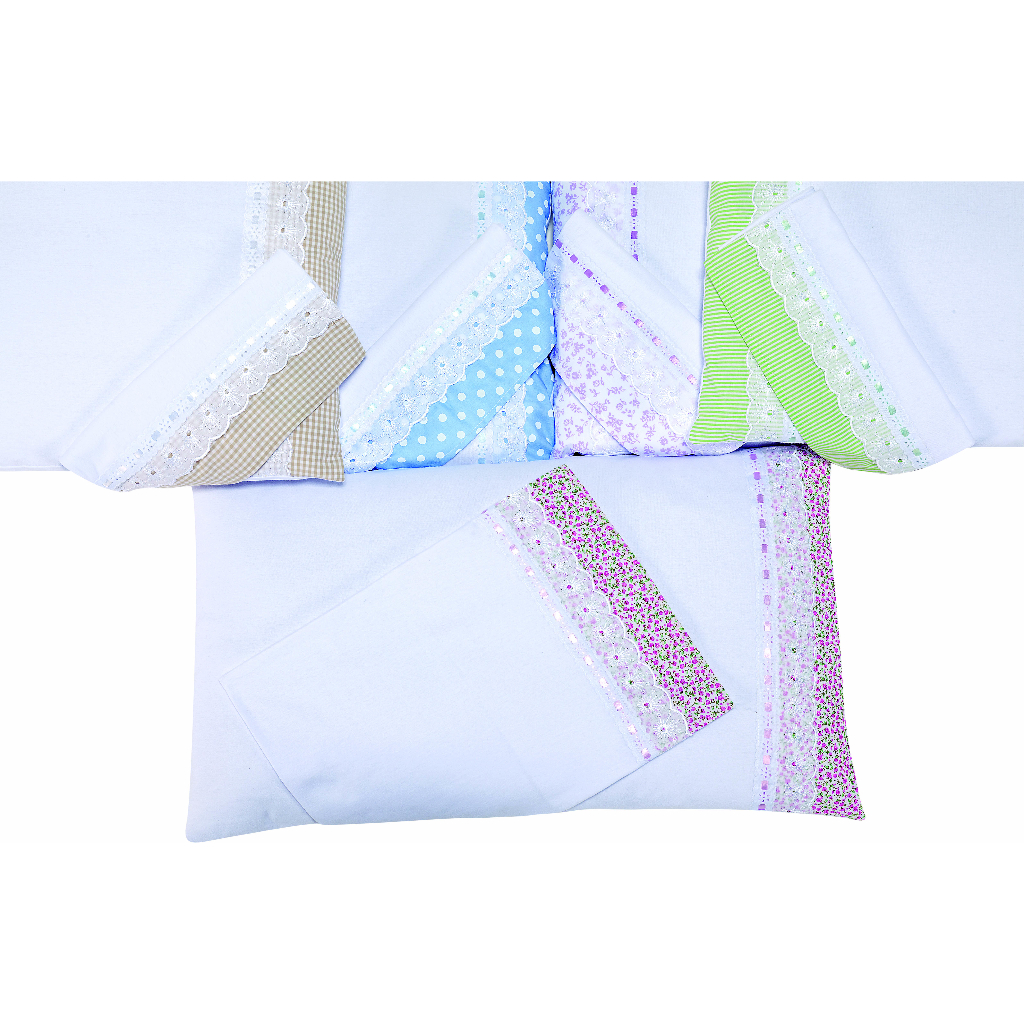 Imagem Colchonete para Bebê com Fronha em Malha 03 Peças - Diversas Cores