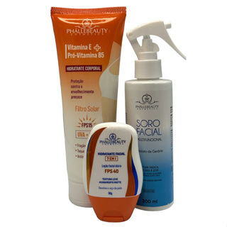 Kit Proteção Solar Phallebeauty em Oferta na Shopee