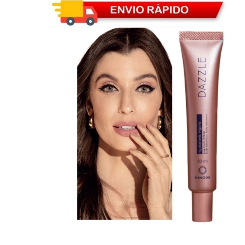 Nova Base Líquida Hyaluronic Hydra FPS 30 Dazzle 30ml Hinode -Temos Todas Tonalidades