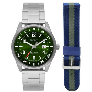 RELÓGIO ORIENT MASCULINO SOLAR + PULSEIRA MBSS1453 E2SX em Oferta na Shopee