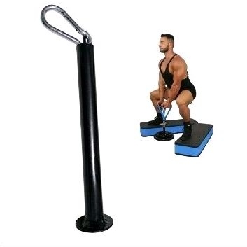 Kit Suporte e mosquetão para Agachamento Sumô Treino Academia Musculação em Oferta na Shopee