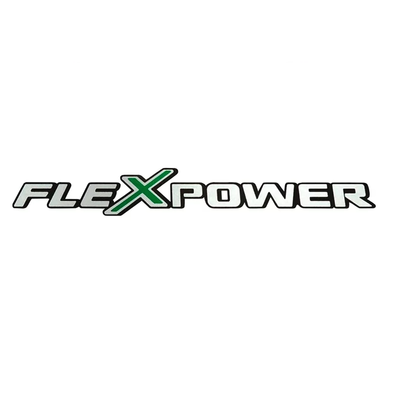 Emblema Adesivo Flexpower Verde Chevrolet Astra Corsa Celta