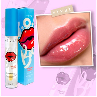 Gloss Labial Volume S.O.S Bocão Vivai 3025.1.1 Incolor com D-Pantenol