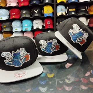 Boné Charlotte Hornets retrô NBA aba reta basquete com regulagem snapback lançamento