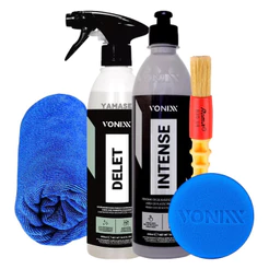 Limpador de Plasticos Delet + Revitalizador Intense Vonixx