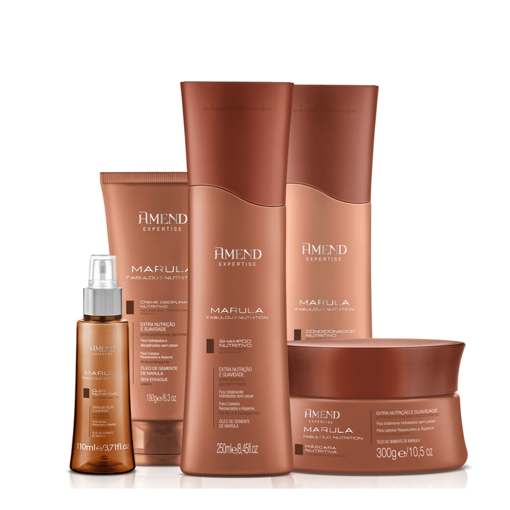 Amend Expertise KIT Marula Nutrition Completo com 5 Produtos