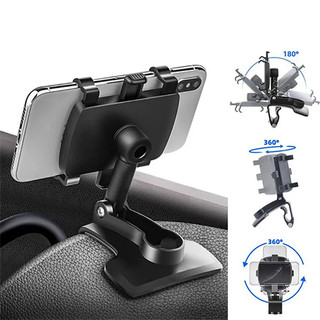 Suporte Multifuncional para Celular no Carro Ajustável e Pronto para Uso em Diferentes Ân…