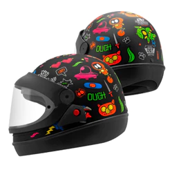 Capacete Fechado Masculino Feminino Pro Tork Sport Moto Universe Lançamento