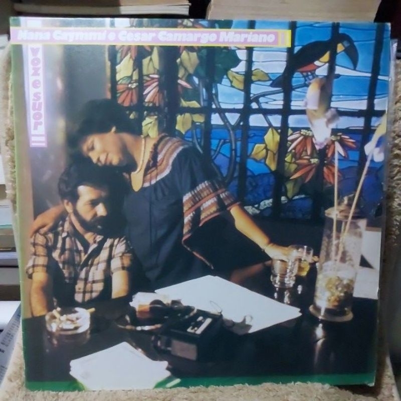 Disco de Vinil Usado - Voz e Suor - Nana Caymmi e Cesar Camargo Mariano