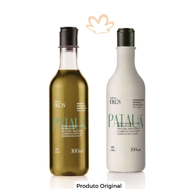 Shampoo Ekos Patauá - 300 ml - Condicionador Ekos Patauá - 300 ml- ORIGINAL NATURA EKOS