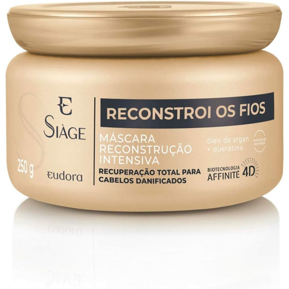Máscara Capilar Siàge Reconstrói Os Fios 250g (Nova Versão)