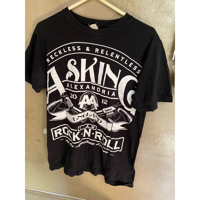 camiseta metalcore asking Alexandria importada