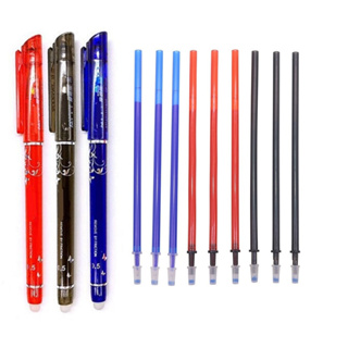 1 Caneta Mágica Apagável Gel 0.5mm + 5 Refil em Oferta na Shopee