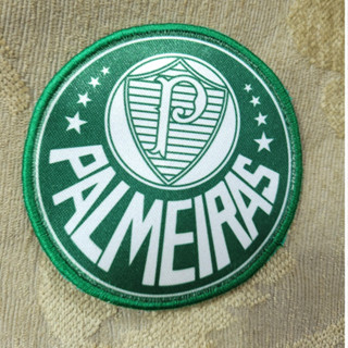 Patch escudo do Palmeiras termocolante ou velcro bordado