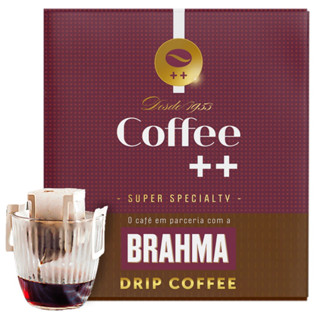 Coffee Mais BRAHMA │Caixas com 10 Sachês Drip Coffee│ Café Super Especial│100% Arábica │Torra Média