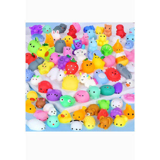 Kit 30 Squishy Mochi Bichinho Macio De Apertar Pop It Fidget