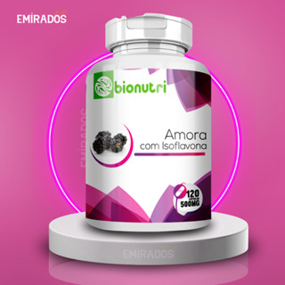 Amora com Isoflavona 120 Cápsulas 500mg 100% Originais