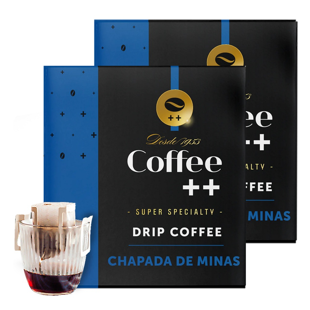 Drip Coffee Café de Bolso Especial 100% Arábica Coffee Mais Cerrado Mineiro - 20 sachês