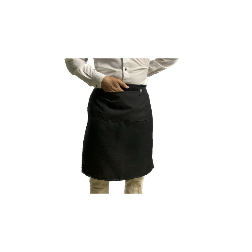 Avental de Saia com Bolso Reforçado Garçom Cozinha Churrasco Buffet