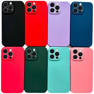 Case Capa Capinha Iphone 13 Mini 13 Pro Max Silicone Aveludada Proteção de Câmera