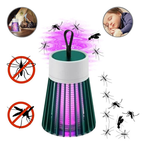 Lâmpada Mata Mosquito Led Uv Eletrônico Pernilongo Insetos