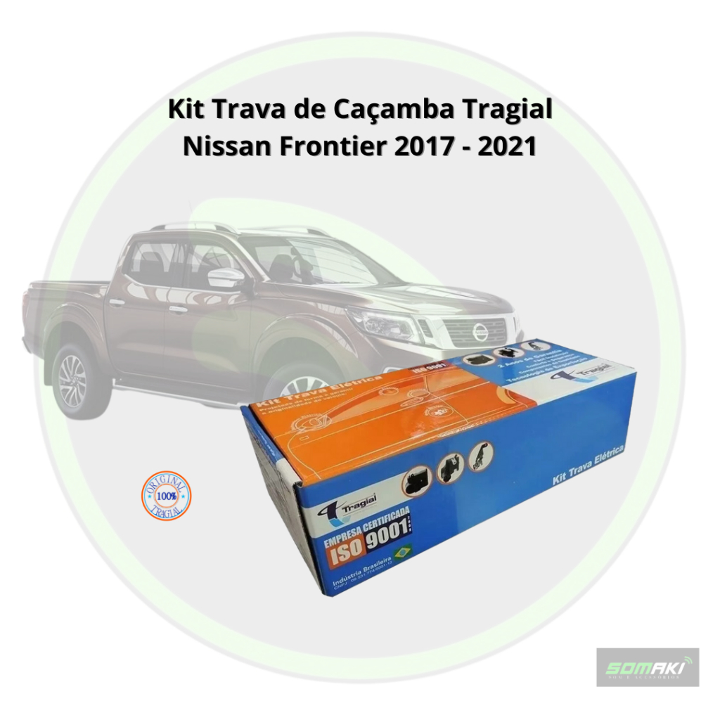 Kit Trava De Caçamba Nissan Frontier 2017 - 2021 Tragial