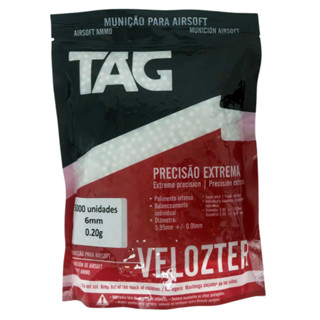 Pacote BBS Naútika Esferas Airsoft Bolinhas 5.000 unidades 0,20g 6mm Para Jogos