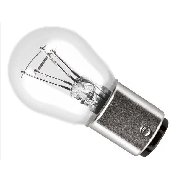 Lampada 2 (DOIS) Polos 12v Lanterna Freio ORIGINAL PHILIPS 12499CP Designed in Germany — imagem 2 de 2