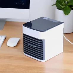 Mini Ar Condicionado Resfriador Portatil Air Cooler Umidificador Climatizador USB Original