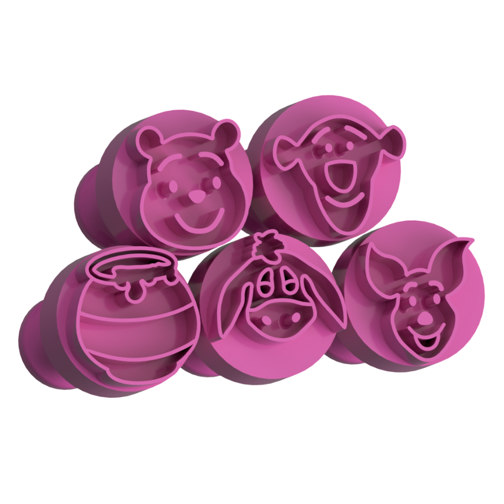 Carimbos para Docinhos Ursinho Amarelo em Oferta na Shopee