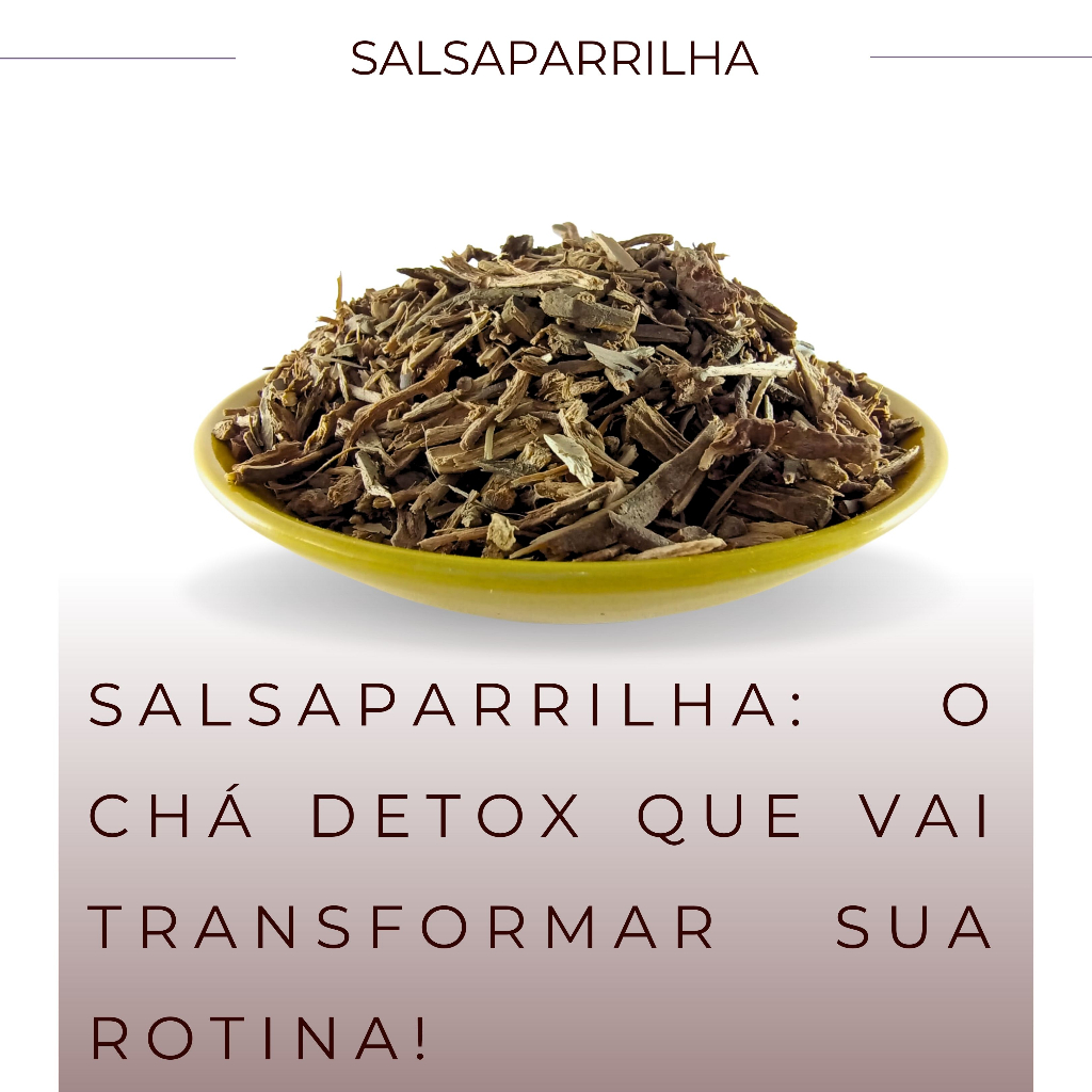 3 Pacotes de Chá Salsaparrilha | Salsaparrilha | Japecanga