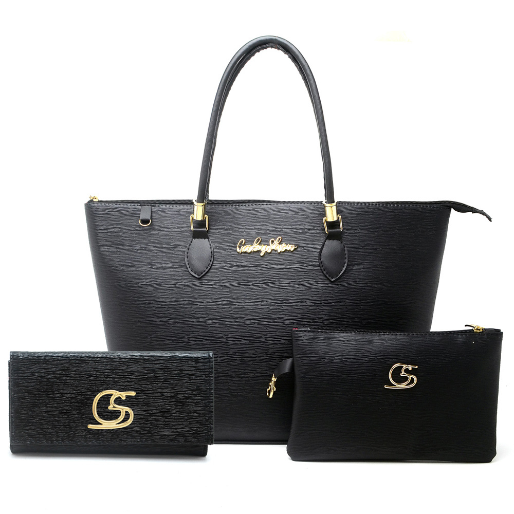 Bolsa Sacola Angik + Necessaire + Carteira Angik Gaby Show em Oferta na Shopee