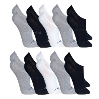 Kit 10 Pares Meias Lupo Masculina Sapatilha Soquete Original