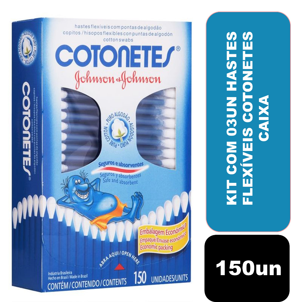 Cotonete Caixa Johnson: Onde Comprar | BuscaProdutos